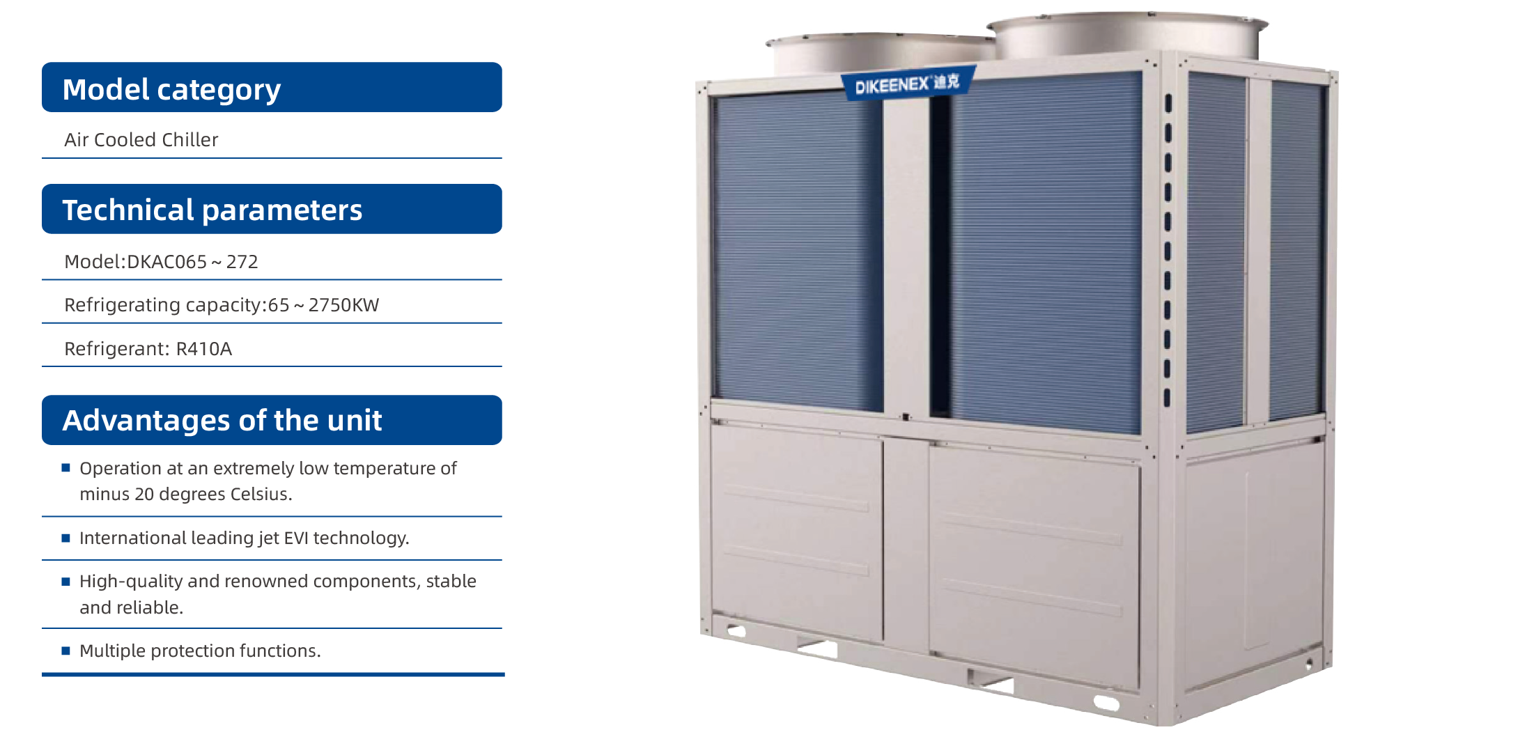 Air Cooled Chiller 产品_画板 1 副本